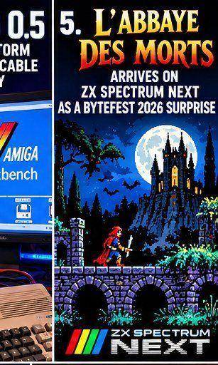 L'Abbaye des Morts Debuts on ZX Spectrum Next at ByteFest | Retro