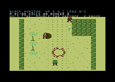 Black Horizon: Cinder Protocol — Commodore 64 game screenshot 6