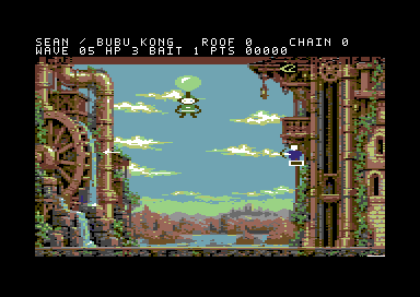 Bubu Kong’s Revenge — Commodore 64 game screenshot 3