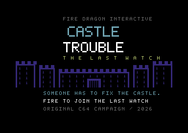 Castle Trouble — Commodore 64 game screenshot 1