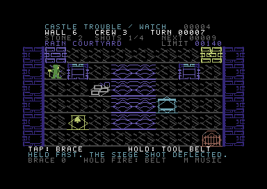 Castle Trouble — Commodore 64 game screenshot 3