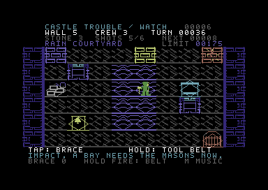Castle Trouble — Commodore 64 game screenshot 4