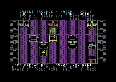 Castle Trouble — Commodore 64 game screenshot 6