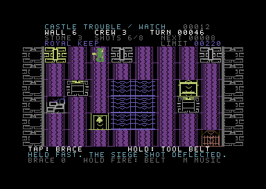 Castle Trouble — Commodore 64 game screenshot 8