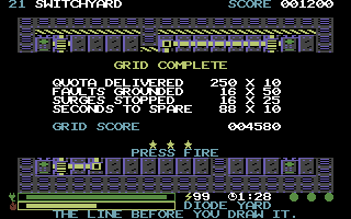 Critical Grid — Commodore 64 game screenshot 8