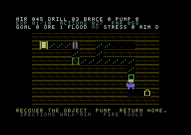 Down Below — Commodore 64 game screenshot 2