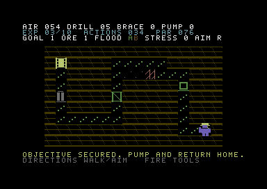 Down Below — Commodore 64 game screenshot 3