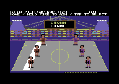 Junior Dodgeball Championships — Commodore 64 game screenshot 5
