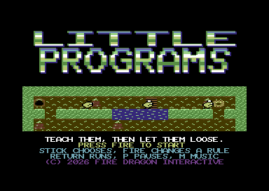 Little Programs — Commodore 64 game screenshot 1