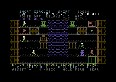 Short Circuit — Commodore 64 game screenshot 5