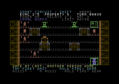 Short Circuit — Commodore 64 game screenshot 6