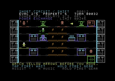 Short Circuit — Commodore 64 game screenshot 8