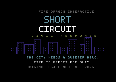 Short Circuit — Commodore 64 game screenshot 1