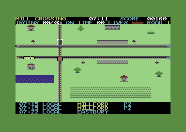 Signal Box — Commodore 64 game screenshot 2