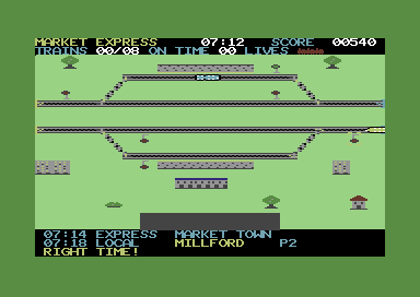 Signal Box — Commodore 64 game screenshot 3