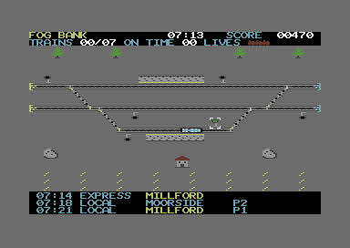 Signal Box — Commodore 64 game screenshot 4