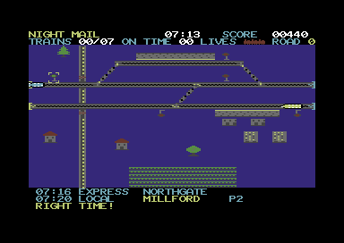 Signal Box — Commodore 64 game screenshot 5