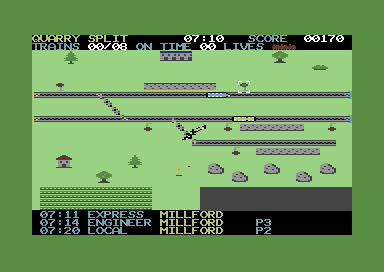 Signal Box — Commodore 64 game screenshot 6