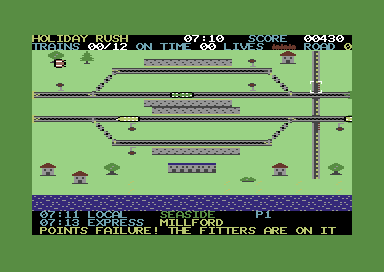 Signal Box — Commodore 64 game screenshot 7