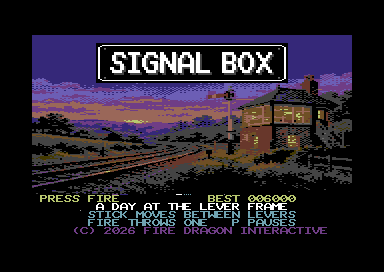 Signal Box — Commodore 64 game screenshot 1