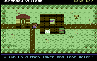Super Sean 007: Legend of the Seven Gems — Commodore 64 game screenshot 2