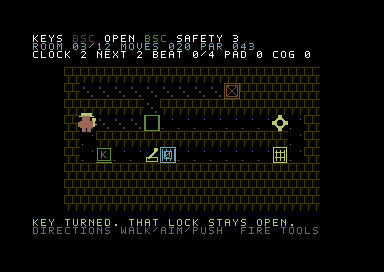 The Iron Maze — Commodore 64 game screenshot 3