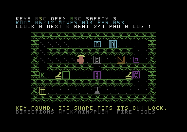 The Iron Maze — Commodore 64 game screenshot 4