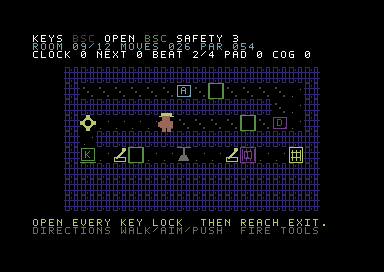 The Iron Maze — Commodore 64 game screenshot 6
