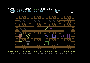 The Iron Maze — Commodore 64 game screenshot 7