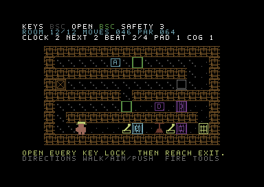 The Iron Maze — Commodore 64 game screenshot 8