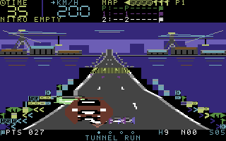 Singapore Street Racer: Neon Circuit — Commodore 64 game screenshot 5