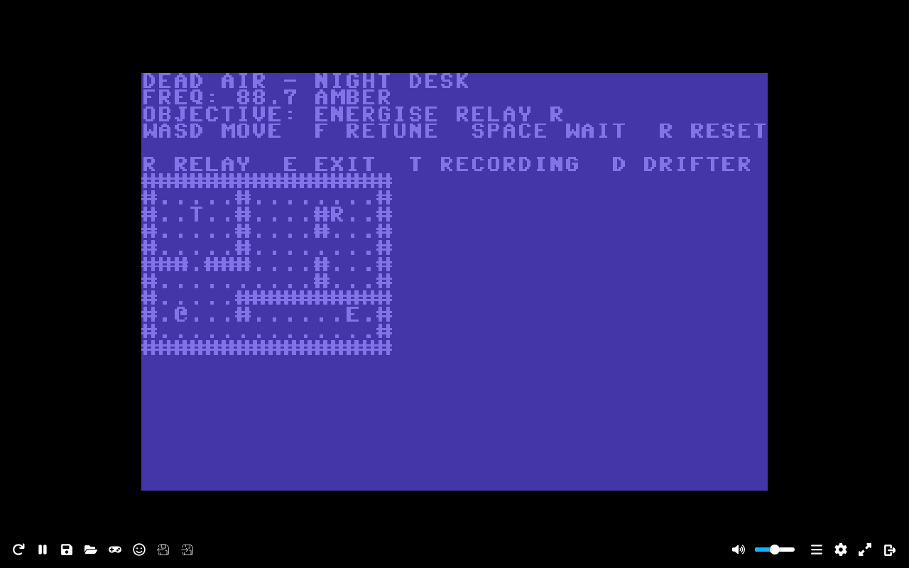 Dead Air — Commodore 64 runtime screenshot 4