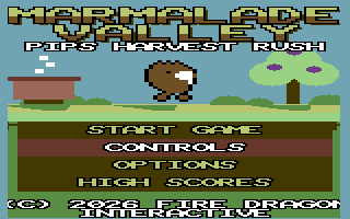 Marmalade Valley — Commodore 64 runtime screenshot 2