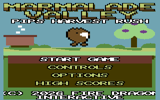 Marmalade Valley — Commodore 64 runtime screenshot 1