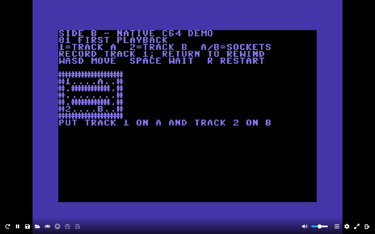Side B — Commodore 64 runtime screenshot 4